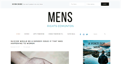 Desktop Screenshot of mensrightsedmonton.com